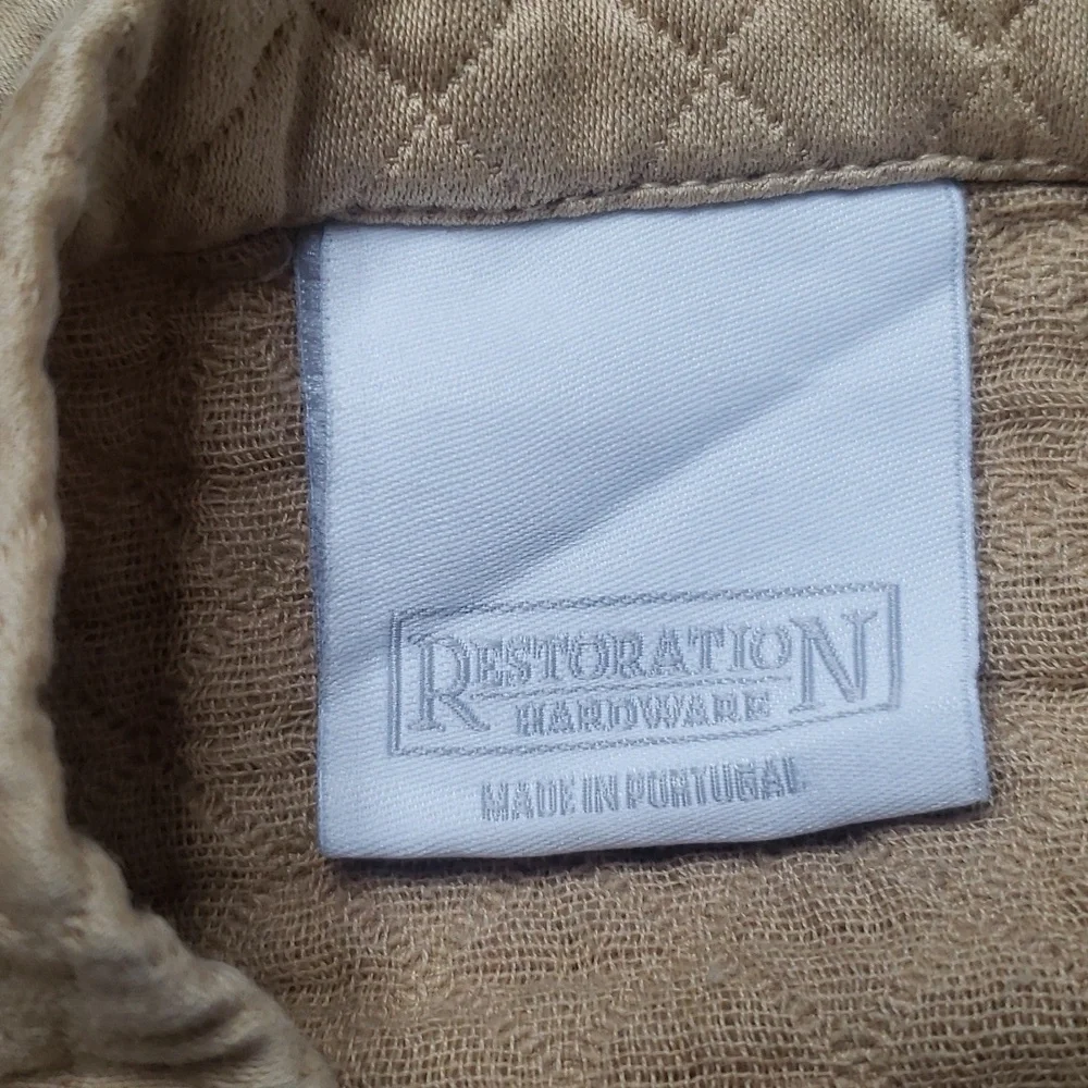 Restoration Hardware Diamond Matelasse Euro Sham